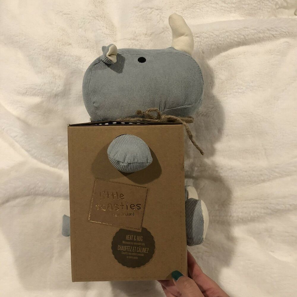 Little Toasties New Zealand Rhino Heat & Hug Plush - Picture 5 of 6